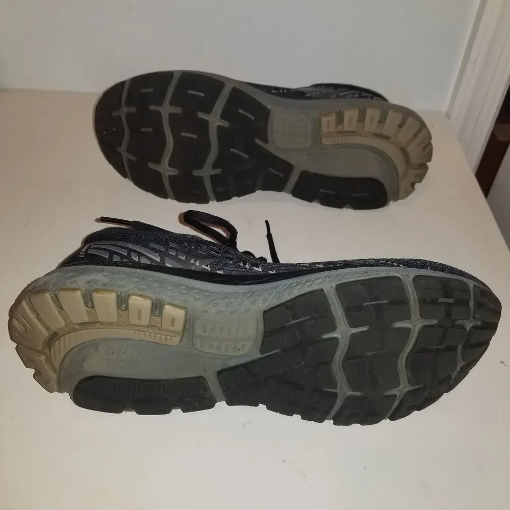 Brooks Ghost 13 Black Road Running Shoes Mens Size 9.5 medium D